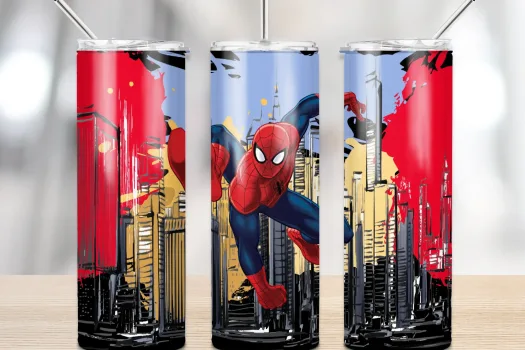 Free Spiderman Tumbler Design | Sublimation Designs Downloads - 20 oz  tumbler sublimation image Design, new york tumbler