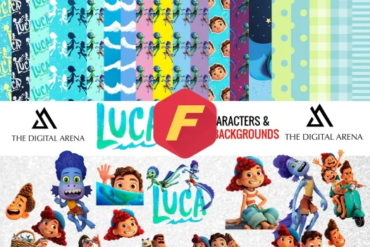 Free Luca Clipart Pack Digital Download | Images transparent background | High Resolution PNG Bundle |  100 plus background