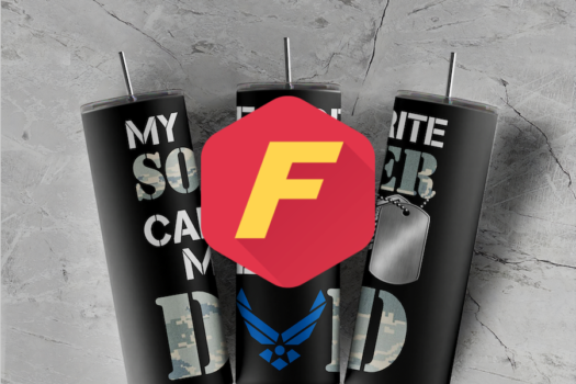 Free Free My Favorite Soldier - Air Force Brother 20 oz Tumbler sublimation Design Download Digital